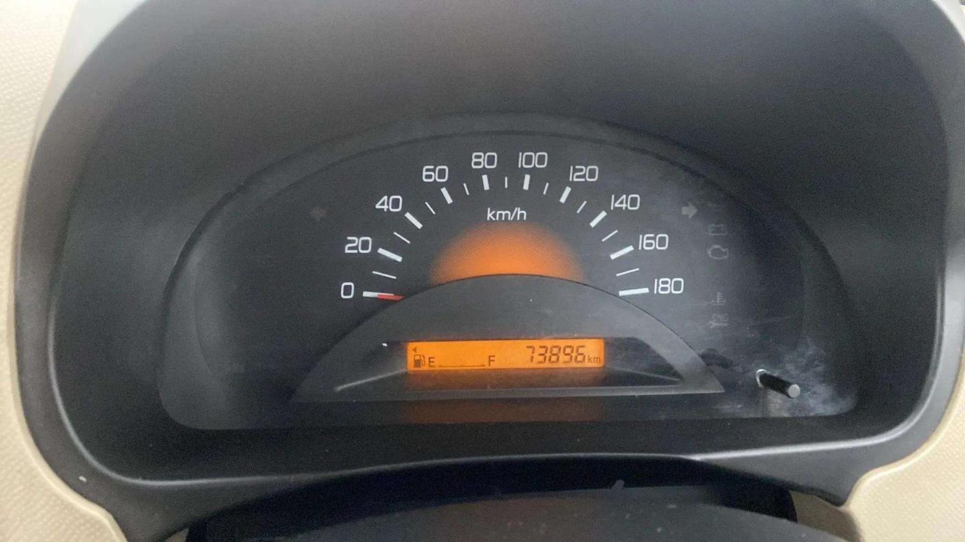 2017 Maruti Wagon R 1.0 LXI CNG, CNG, Manual, 73,980 km, Odometer Image