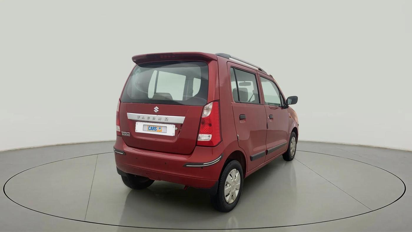 2017 Maruti Wagon R 1.0 LXI CNG, CNG, Manual, 73,980 km, Right Back Diagonal