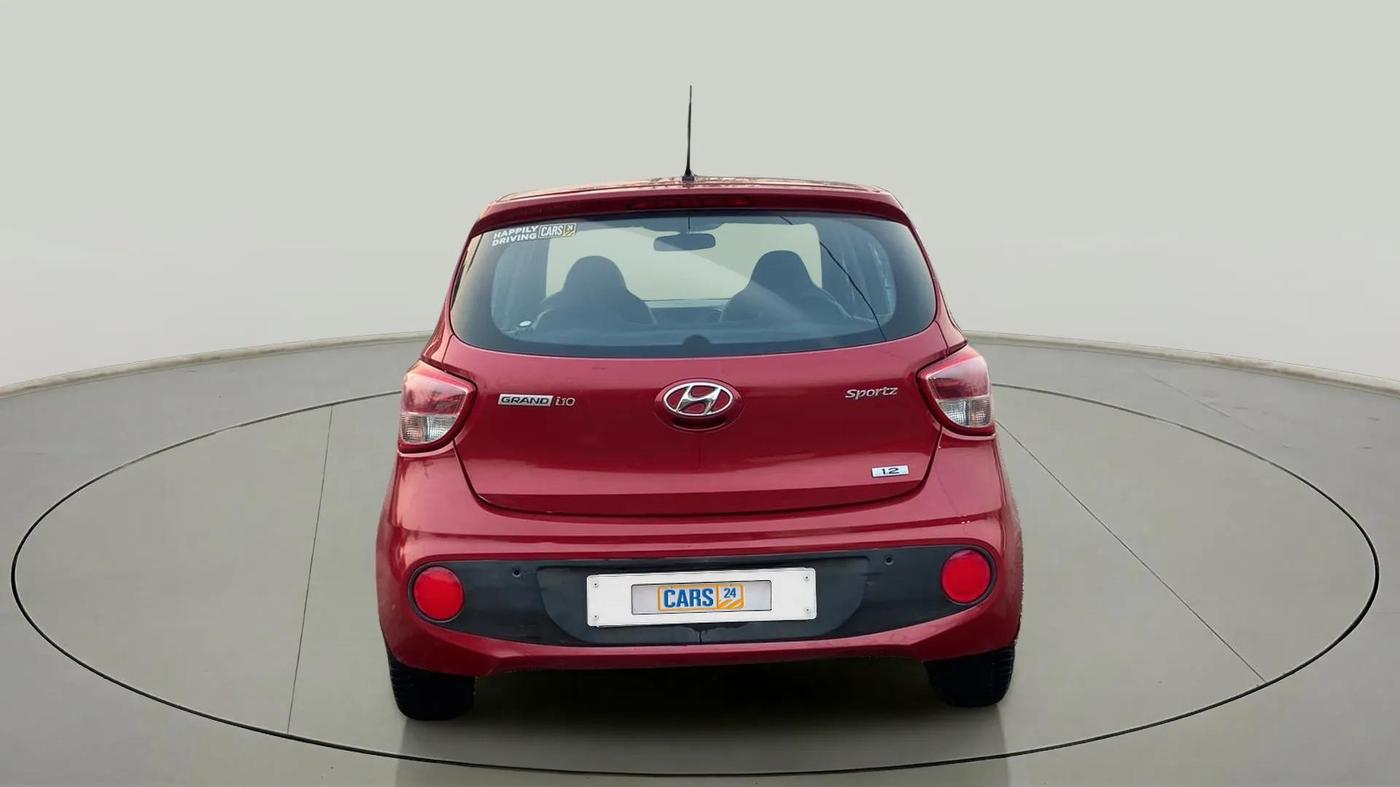 2017 Hyundai Grand i10 SPORTZ 1.2 KAPPA VTVT, Petrol, Manual, 31,746 km, Back/Rear
