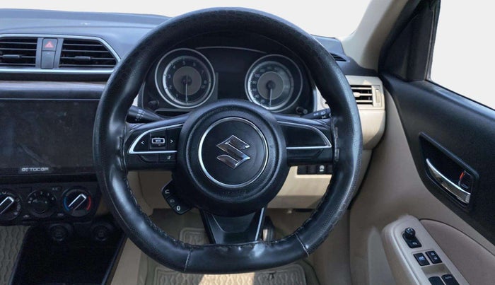 2020 Maruti Dzire VXI AMT, Petrol, Automatic, 56,266 km, Steering Wheel Close Up