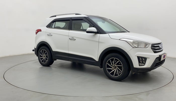 2017 Hyundai Creta E PLUS 1.6 PETROL, Petrol, Manual, 83,166 km, Right Front Diagonal