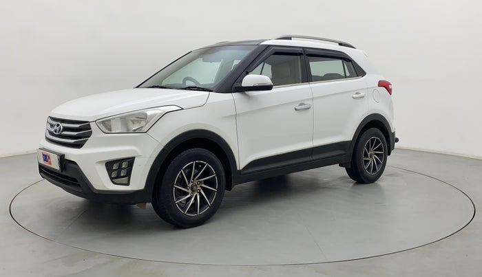 2017 Hyundai Creta E PLUS 1.6 PETROL, Petrol, Manual, 83,166 km, Left Front Diagonal