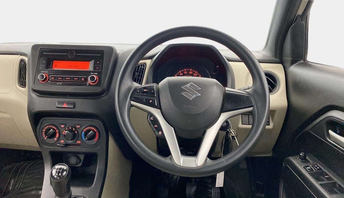 2019 Maruti New Wagon-R VXI 1.2, Petrol, Manual, 42,158 km, Steering Wheel Close Up