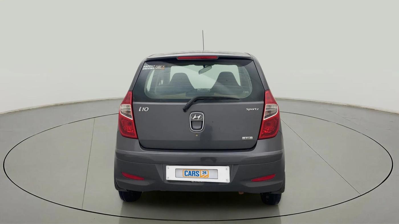 2013 Hyundai i10 SPORTZ 1.2, Petrol, Manual, 71,294 km, Back/Rear