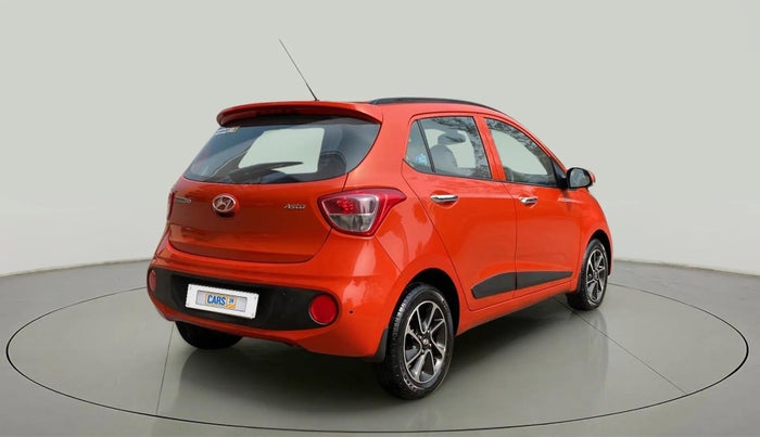 2018 Hyundai Grand i10 ASTA 1.2 KAPPA VTVT, Petrol, Manual, 14,707 km, Right Back Diagonal
