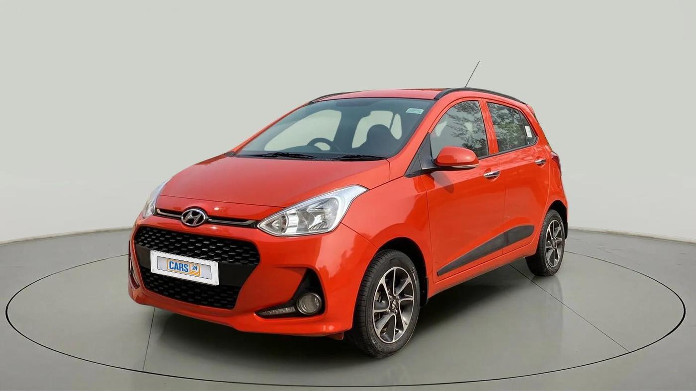 2018 Hyundai Grand i10 ASTA 1.2 KAPPA VTVT, Petrol, Manual, 14,707 km, Left Front Diagonal