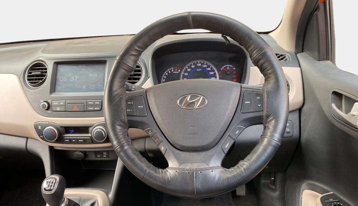 2018 Hyundai Grand i10 ASTA 1.2 KAPPA VTVT, Petrol, Manual, 14,707 km, Steering Wheel Close Up