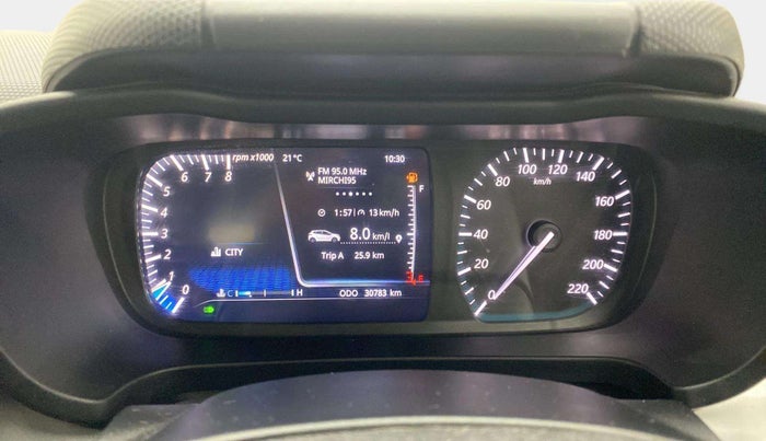 2021 Tata ALTROZ XZ PLUS I-TURBO PETROL, Petrol, Manual, 30,757 km, Odometer Image