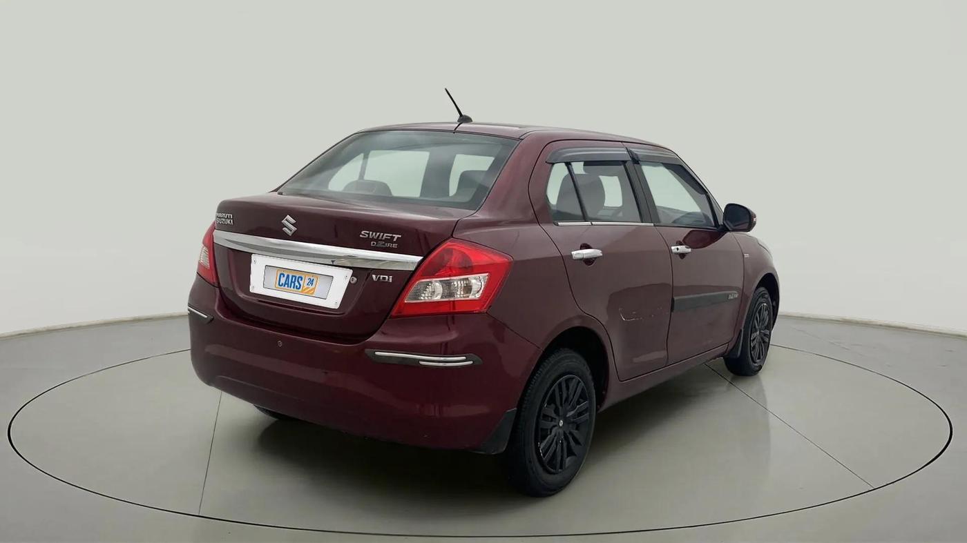 2015 Maruti Swift Dzire VDI, Diesel, Manual, 78,333 km, Right Back Diagonal