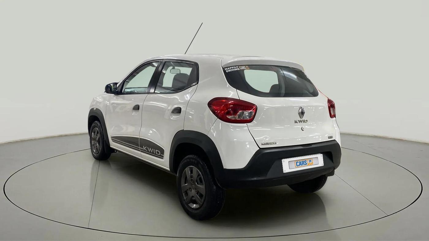 2019 Renault Kwid RXT 1.0 AMT (O), Petrol, Automatic, 14,286 km, Left Back Diagonal