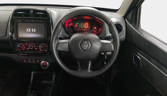 2019 Renault Kwid RXT 1.0 AMT (O), Petrol, Automatic, 14,259 km, Steering Wheel Close Up