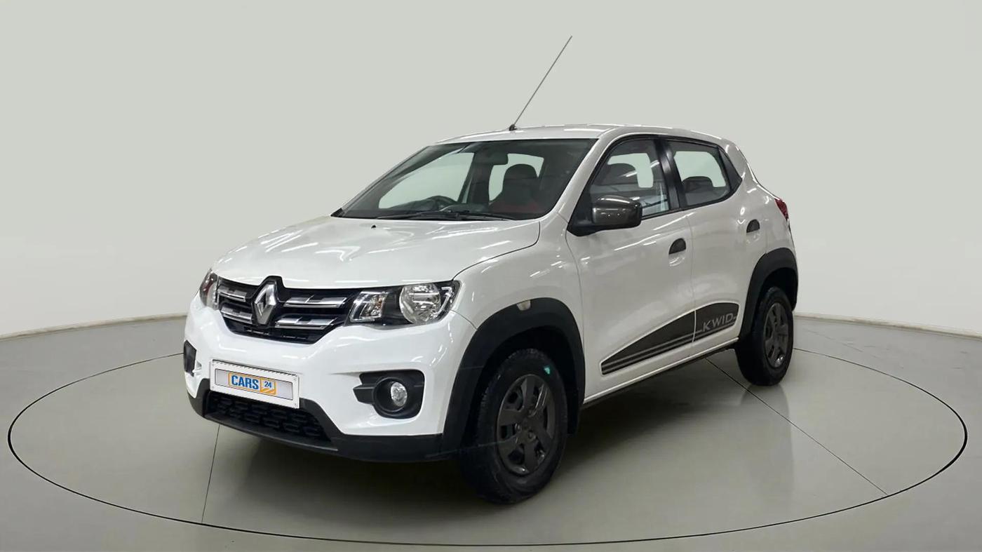 2019 Renault Kwid RXT 1.0 AMT (O), Petrol, Automatic, 14,286 km, Left Front Diagonal