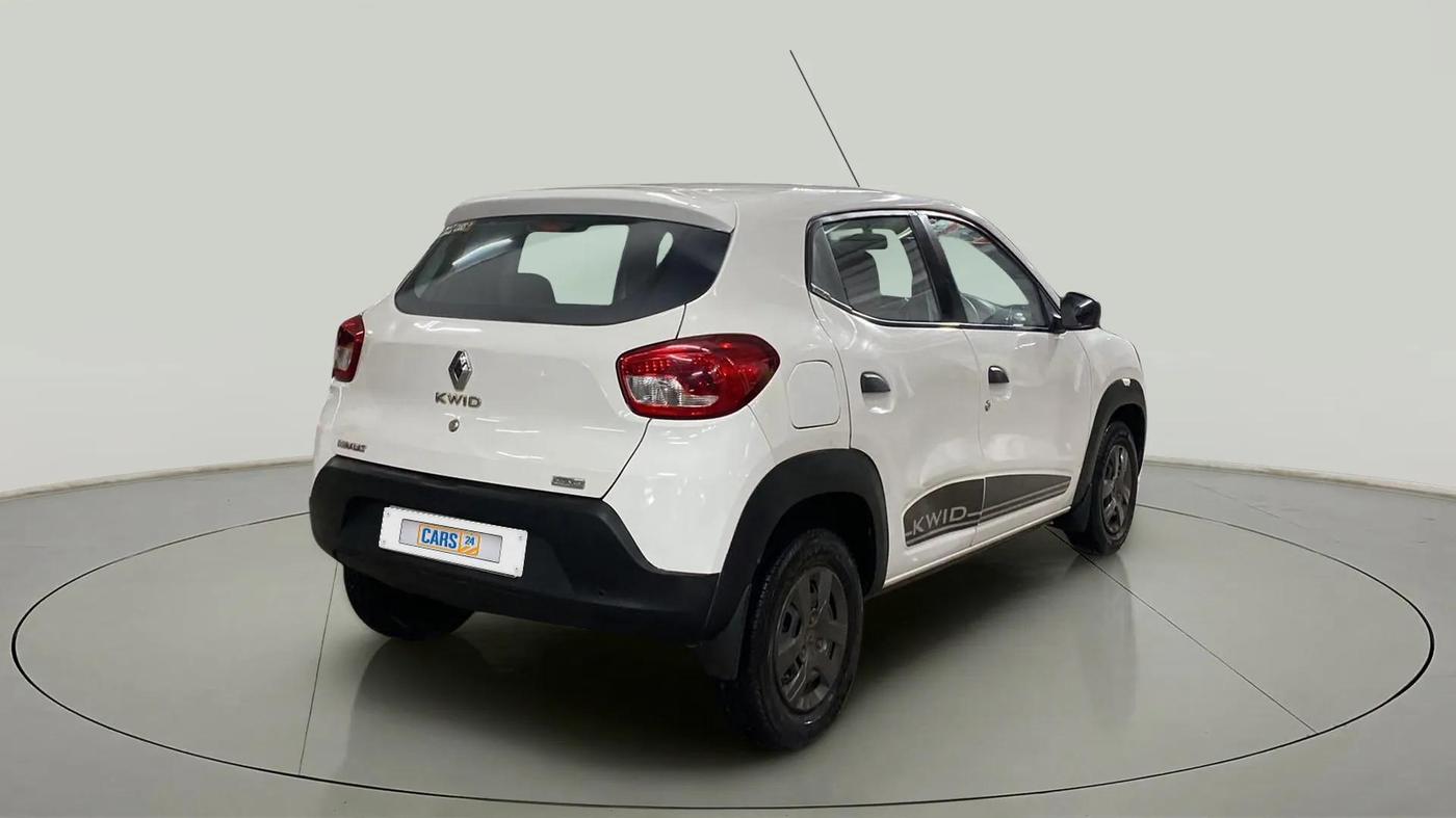2019 Renault Kwid RXT 1.0 AMT (O), Petrol, Automatic, 14,286 km, Right Back Diagonal