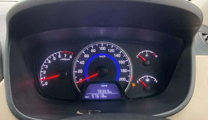 2017 Hyundai Grand i10 SPORTZ (O) 1.2 KAPPA VTVT, Petrol, Manual, 57,650 km, Odometer Image
