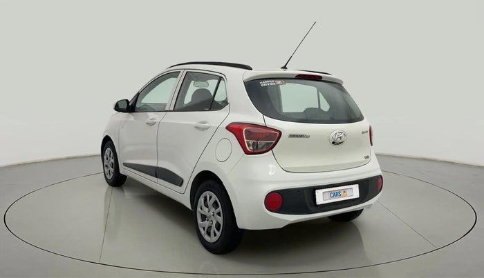 2017 Hyundai Grand i10 SPORTZ (O) 1.2 KAPPA VTVT, Petrol, Manual, 57,650 km, Left Back Diagonal