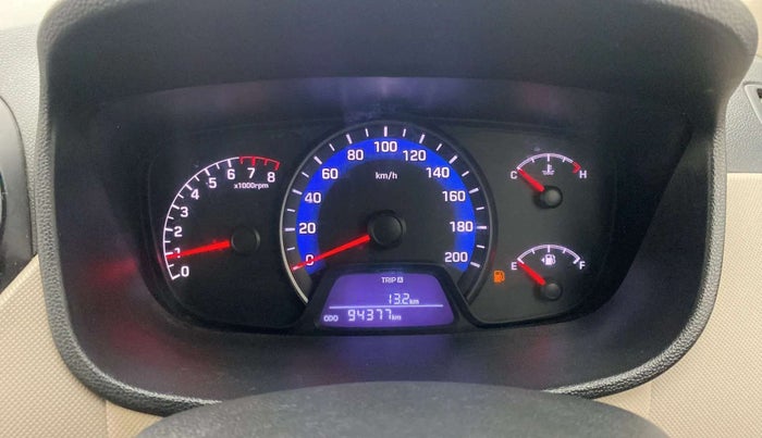 2015 Hyundai Xcent S (O) 1.2, Petrol, Manual, 94,371 km, Odometer Image