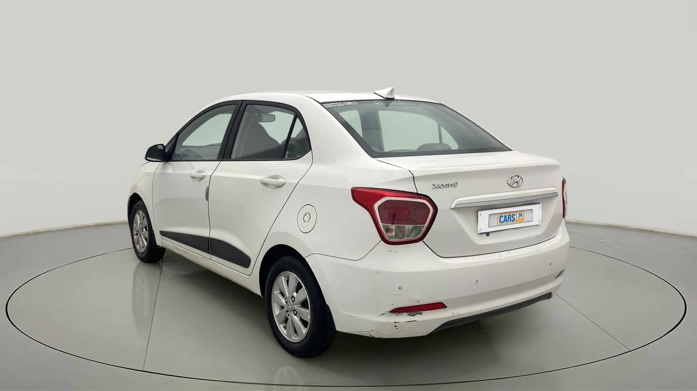 2015 Hyundai Xcent S (O) 1.2, Petrol, Manual, 94,371 km, Left Back Diagonal