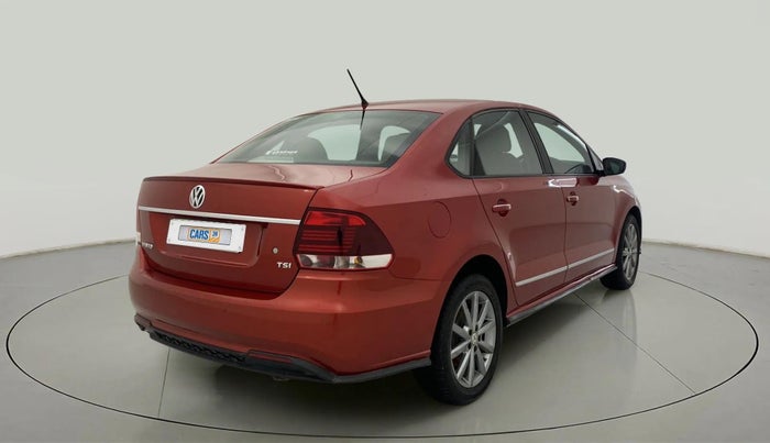 2021 Volkswagen Vento HIGHLINE PLUS 1.0L TSI AT, Petrol, Automatic, 45,366 km, Right Back Diagonal