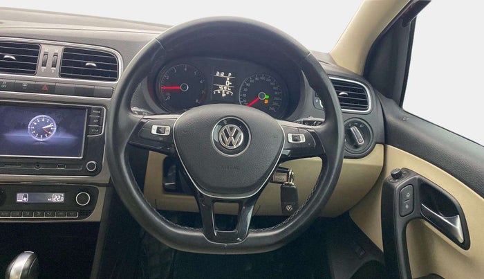 2021 Volkswagen Vento HIGHLINE PLUS 1.0L TSI AT, Petrol, Automatic, 45,366 km, Steering Wheel Close Up