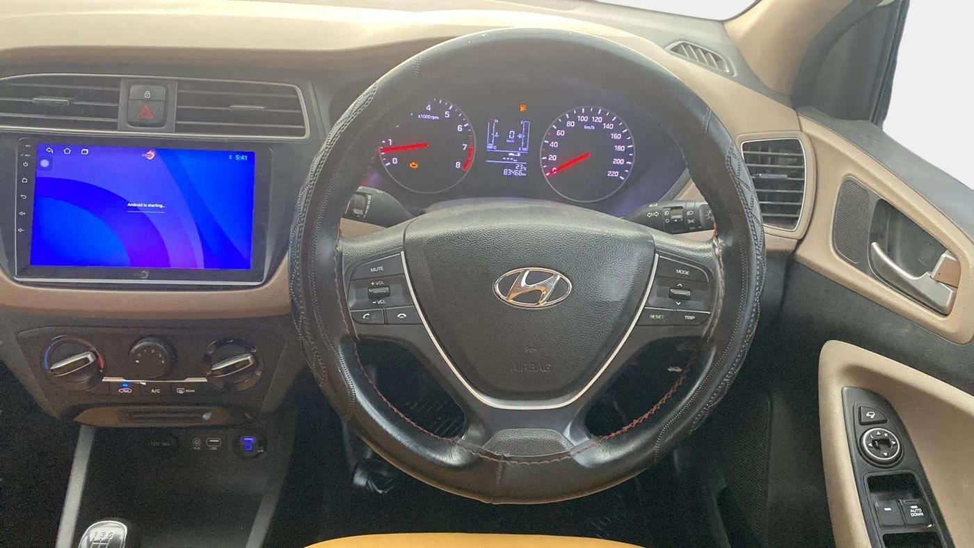 2019 Hyundai Elite i20 SPORTZ PLUS 1.2, CNG, Manual, 84,022 km, Steering Wheel Close Up