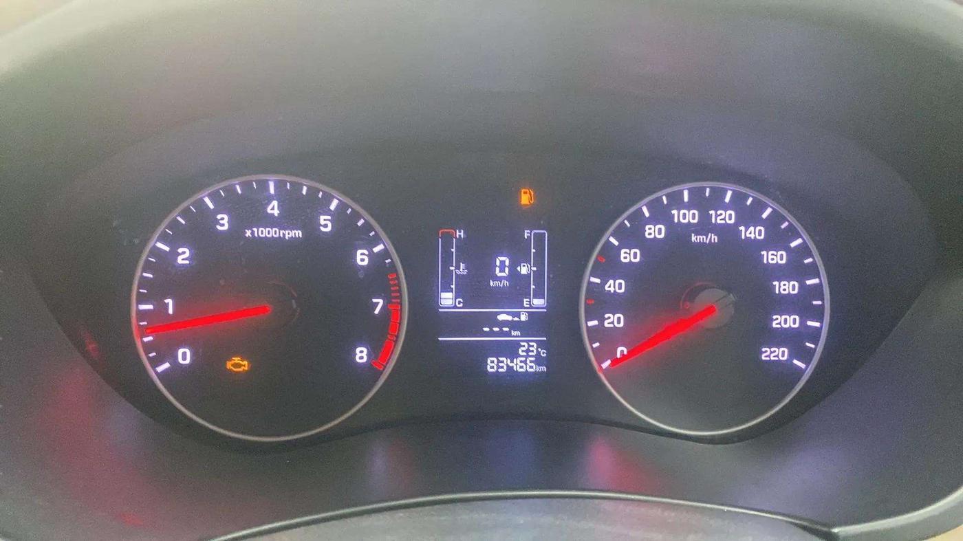 2019 Hyundai Elite i20 SPORTZ PLUS 1.2, CNG, Manual, 84,022 km, Odometer Image