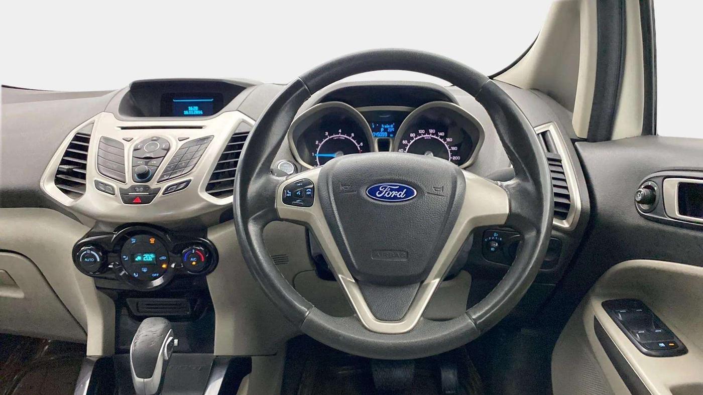 2016 Ford Ecosport TITANIUM 1.5L PETROL AT, Petrol, Automatic, 45,092 km, Steering Wheel Close Up