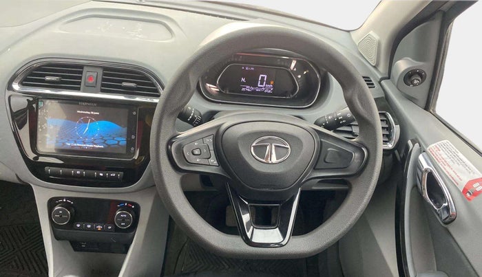 2021 Tata TIGOR XZA PLUS PETROL, Petrol, Automatic, 20,961 km, Steering Wheel Close Up