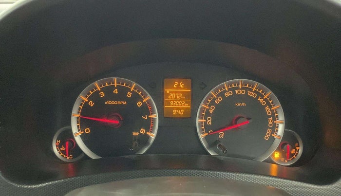 2015 Maruti Swift ZXI, Petrol, Manual, 93,061 km, Odometer Image