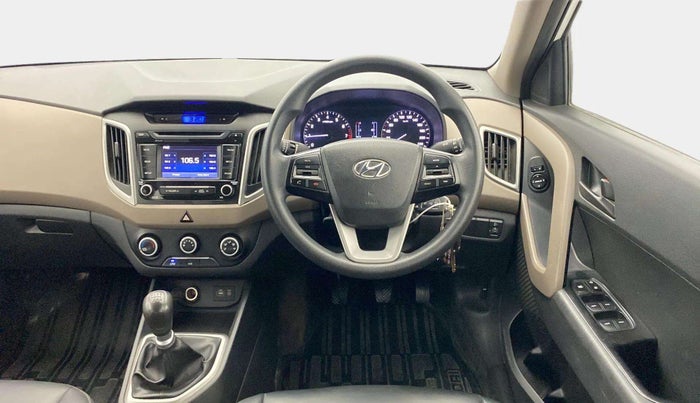 2017 Hyundai Creta E PLUS 1.6 PETROL, Petrol, Manual, 40,645 km, Steering Wheel Close Up