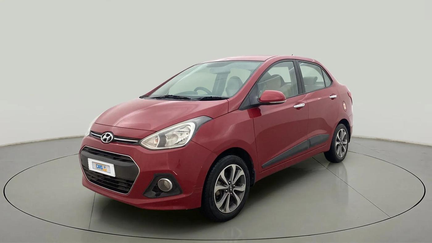 2014 Hyundai Xcent SX 1.2 (O), Petrol, Manual, 1,12,564 km, Left Front Diagonal