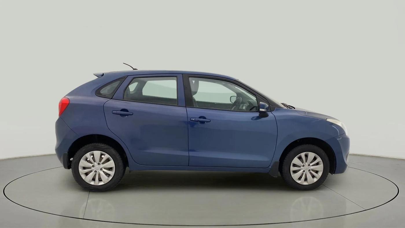 2017 Maruti Baleno DELTA PETROL 1.2, Petrol, Manual, 1,17,045 km, Right Side View