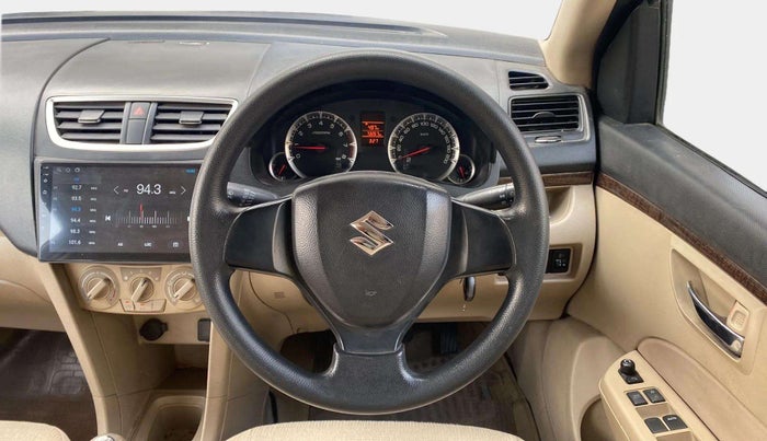 2015 Maruti Swift Dzire VXI, Petrol, Manual, 73,283 km, Steering Wheel Close Up