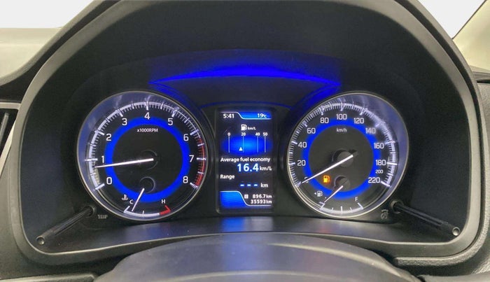 2021 Maruti Baleno ZETA PETROL 1.2, Petrol, Manual, 35,648 km, Odometer Image