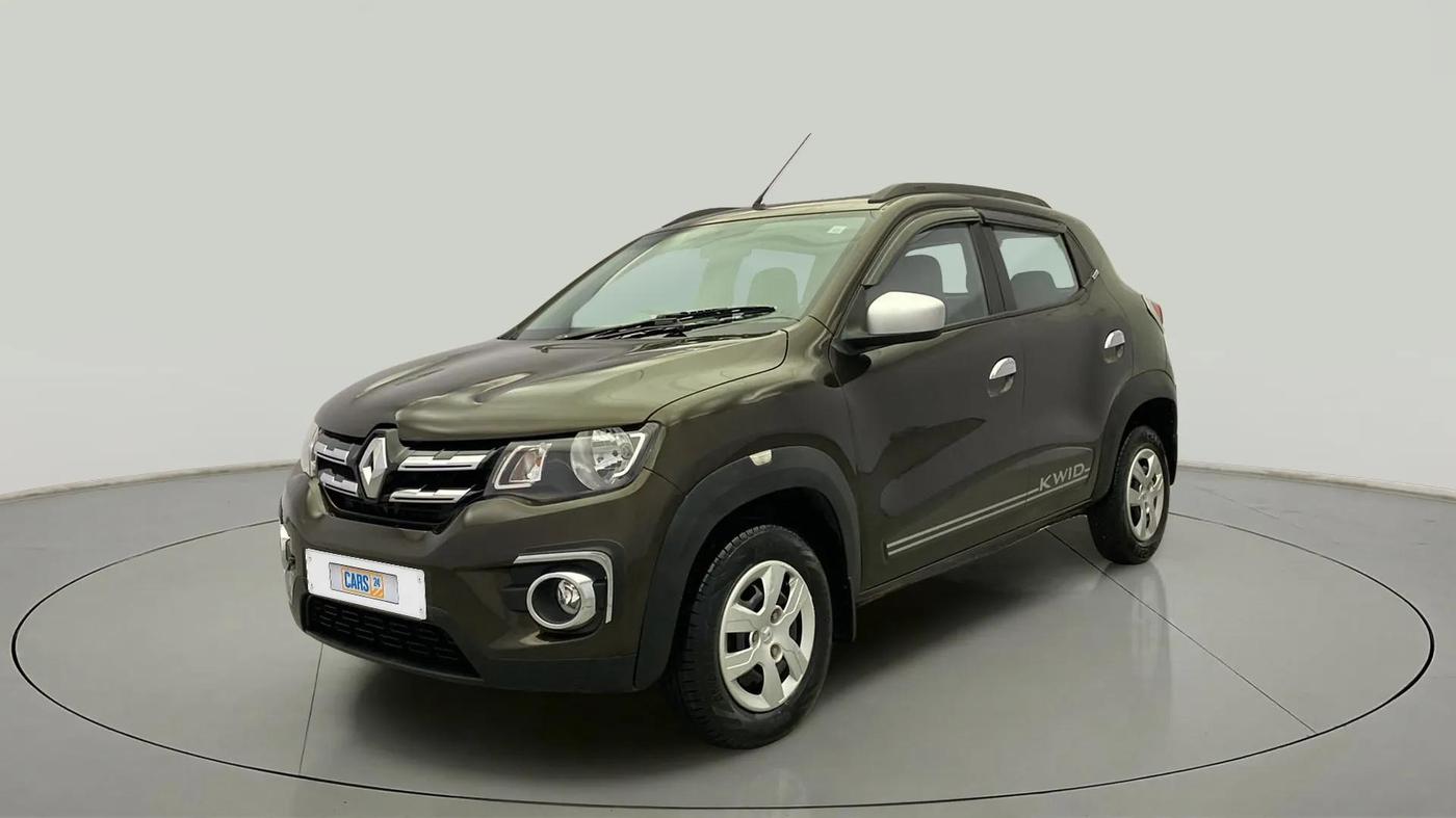 2018 Renault Kwid RXT 1.0 AMT (O), Petrol, Automatic, 38,152 km, Left Front Diagonal