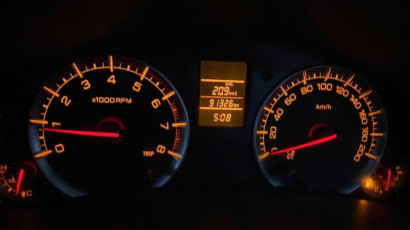 2016 Maruti Swift Dzire VXI, Petrol, Manual, 91,351 km, Odometer Image