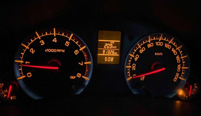 2016 Maruti Swift Dzire VXI, Petrol, Manual, 91,338 km, Odometer Image