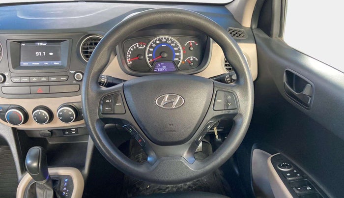 2019 Hyundai Grand i10 MAGNA AT 1.2 KAPPA VTVT, Petrol, Automatic, 66,619 km, Steering Wheel Close Up