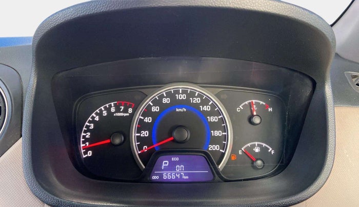 2019 Hyundai Grand i10 MAGNA AT 1.2 KAPPA VTVT, Petrol, Automatic, 66,619 km, Odometer Image