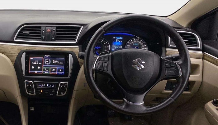 2021 Maruti Ciaz ALPHA 1.5 SHVS PETROL, Petrol, Manual, 57,510 km, Steering Wheel Close Up