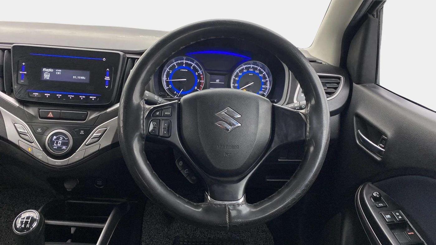 2021 Maruti Baleno DELTA PETROL 1.2, Petrol, Manual, 31,870 km, Steering Wheel Close Up