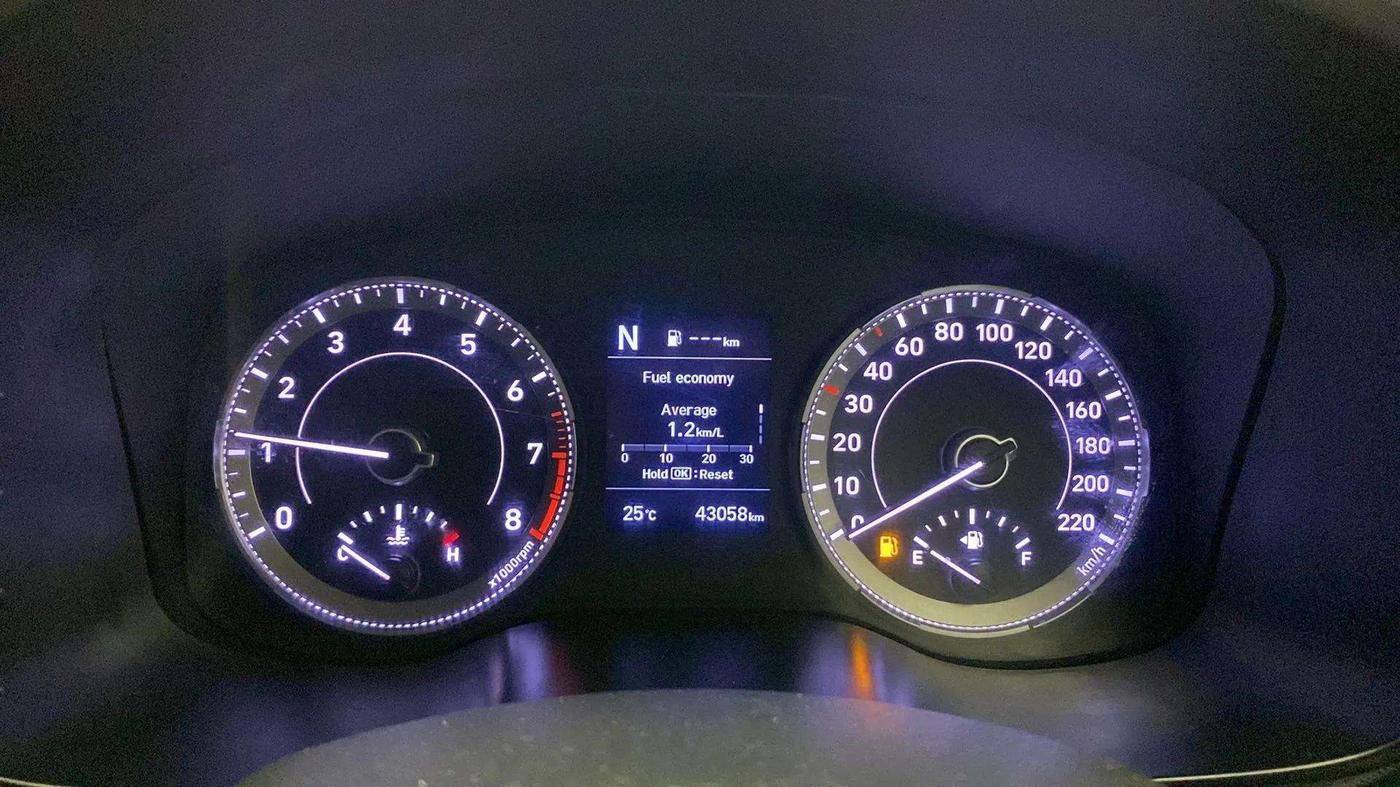 2020 Hyundai VENUE SX PLUS 1.0 TURBO DCT, Petrol, Automatic, 43,584 km, Odometer Image