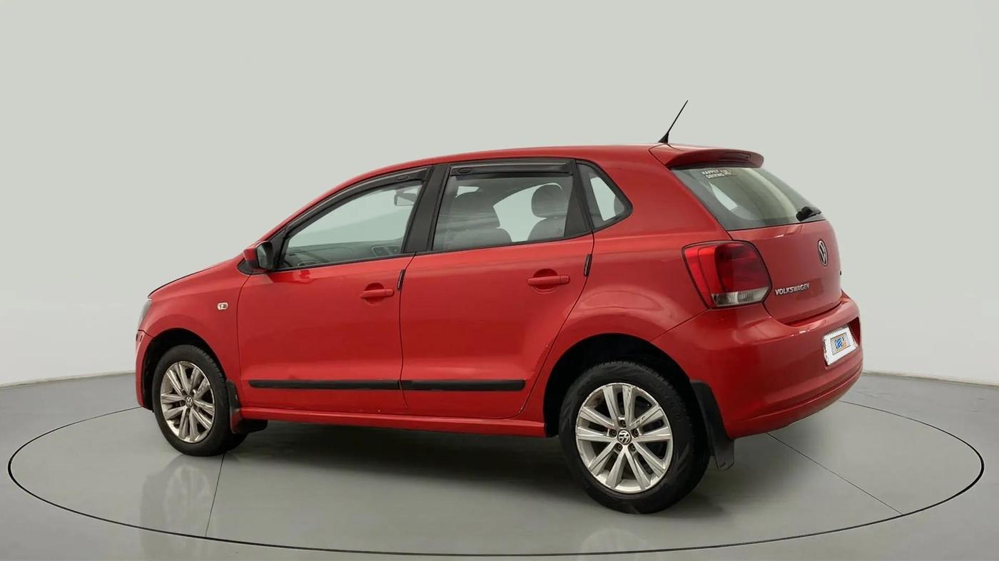2013 Volkswagen Polo HIGHLINE1.2L, Petrol, Manual, 62,219 km, Left Back Diagonal