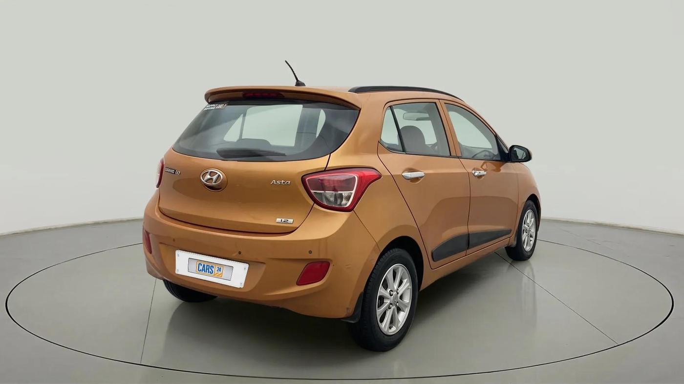 2014 Hyundai Grand i10 ASTA 1.2 KAPPA VTVT, Petrol, Manual, 33,643 km, Right Back Diagonal