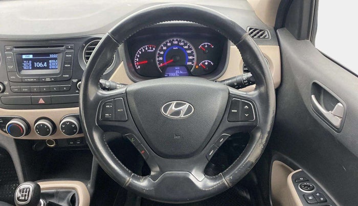 2014 Hyundai Grand i10 ASTA 1.2 KAPPA VTVT, Petrol, Manual, 33,643 km, Steering Wheel Close Up