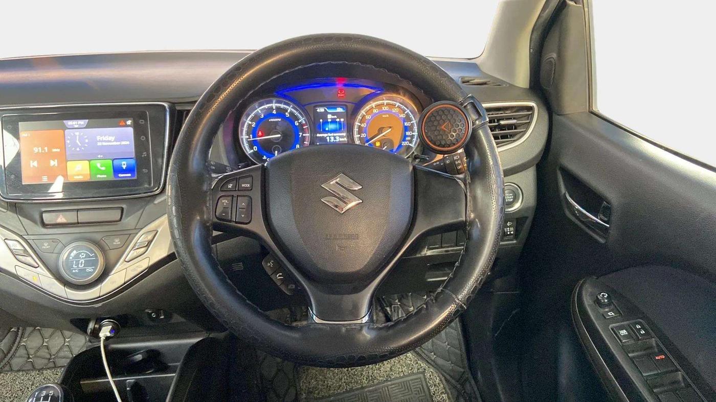 2020 Maruti Baleno ZETA PETROL 1.2, Petrol, Manual, 73,342 km, Steering Wheel Close Up