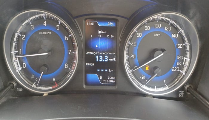 2020 Maruti Baleno ZETA PETROL 1.2, Petrol, Manual, 73,342 km, Odometer Image