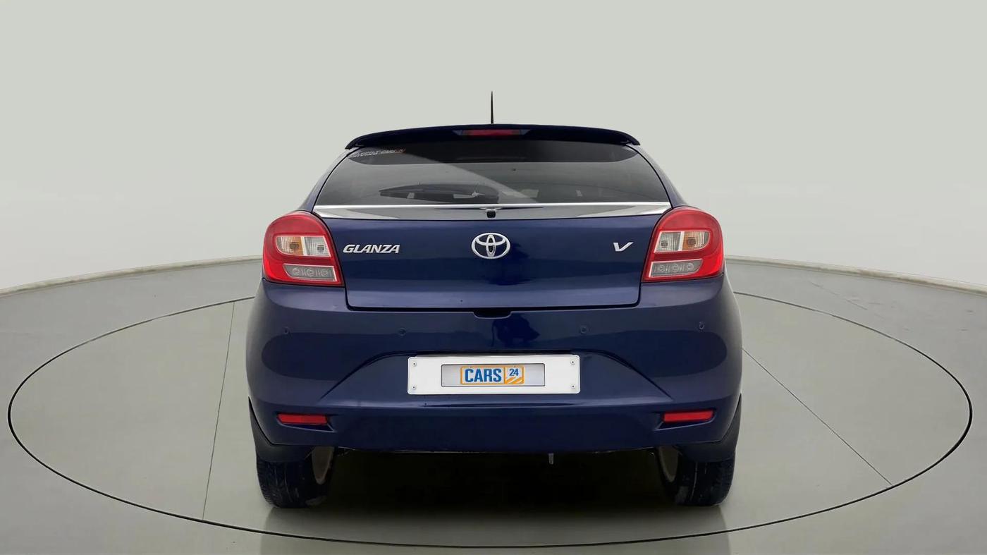 2019 Toyota Glanza V, Petrol, Manual, 93,378 km, Back/Rear