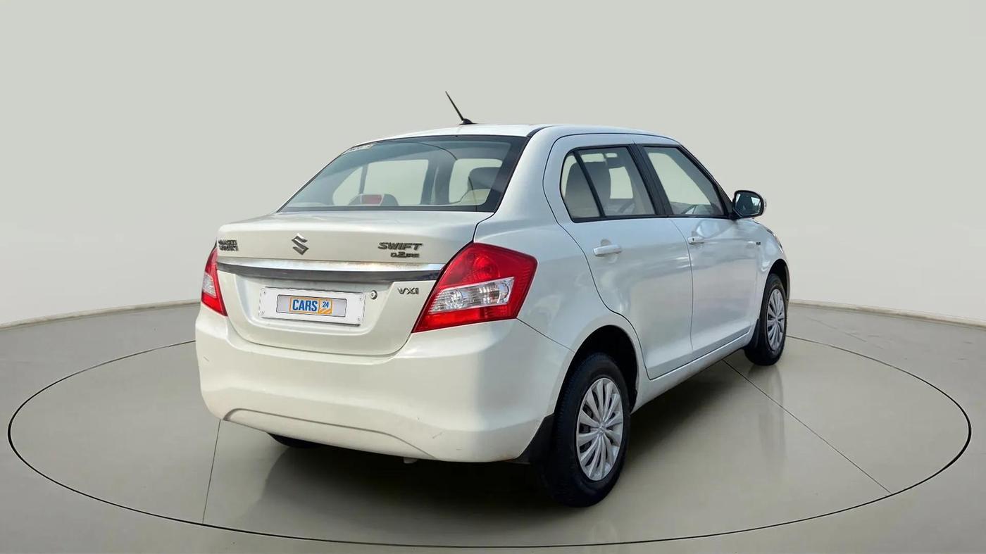 2016 Maruti Swift Dzire VXI, Petrol, Manual, 66,598 km, Right Back Diagonal