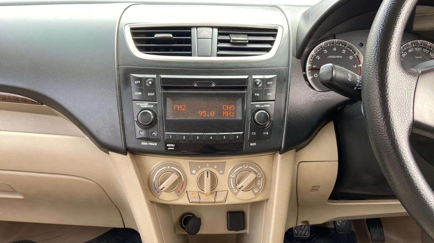 2016 Maruti Swift Dzire VXI, Petrol, Manual, 66,598 km, Air Conditioner