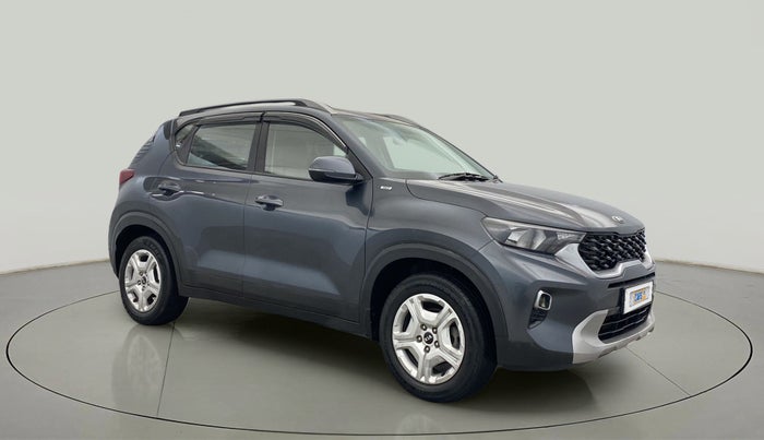 2021 KIA SONET HTK PLUS 1.0 IMT, Petrol, Manual, 65,586 km, Right Front Diagonal